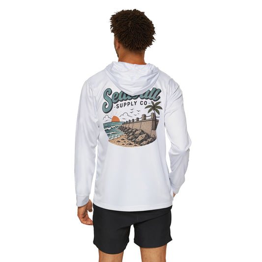 Coastal Seawall Warmup Pullover