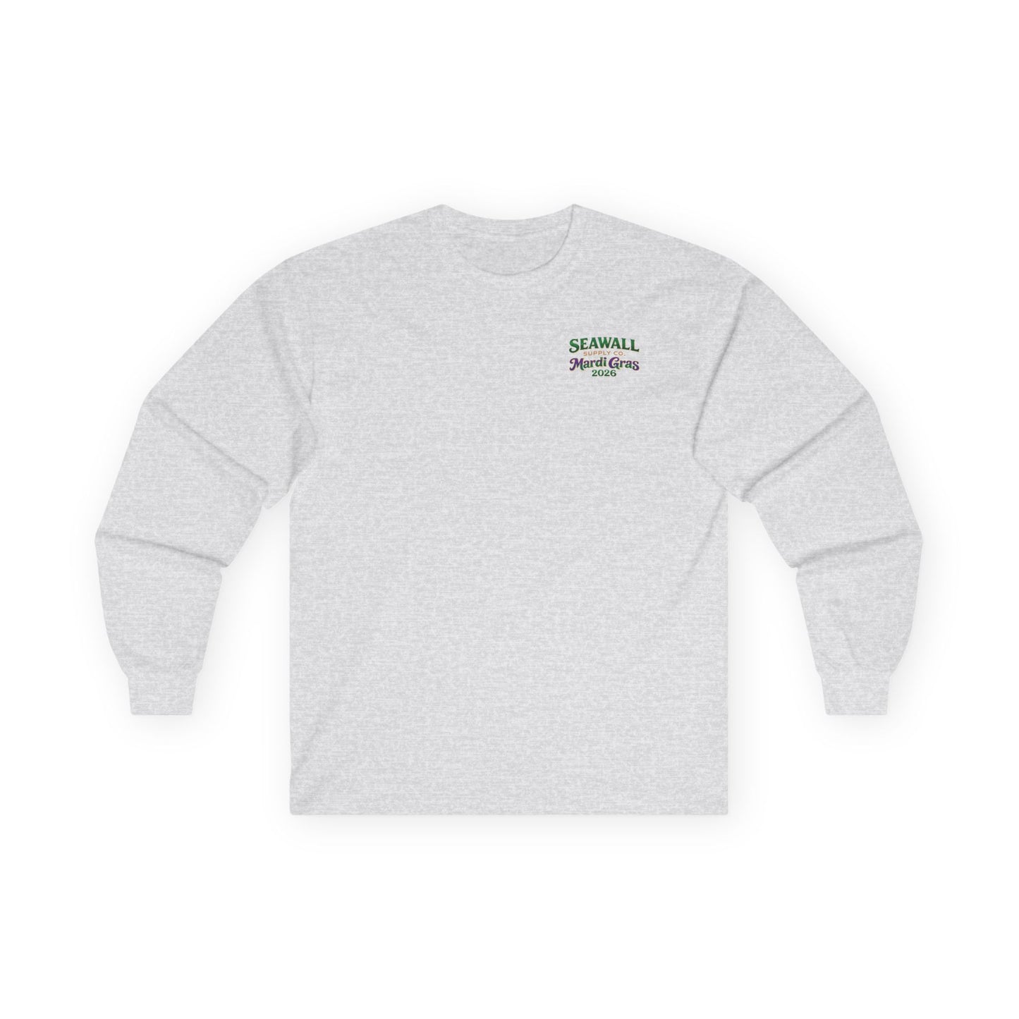 Mardi Gras Seawall Long Sleeve Tee