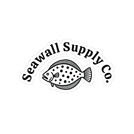 The Flounder Sticker