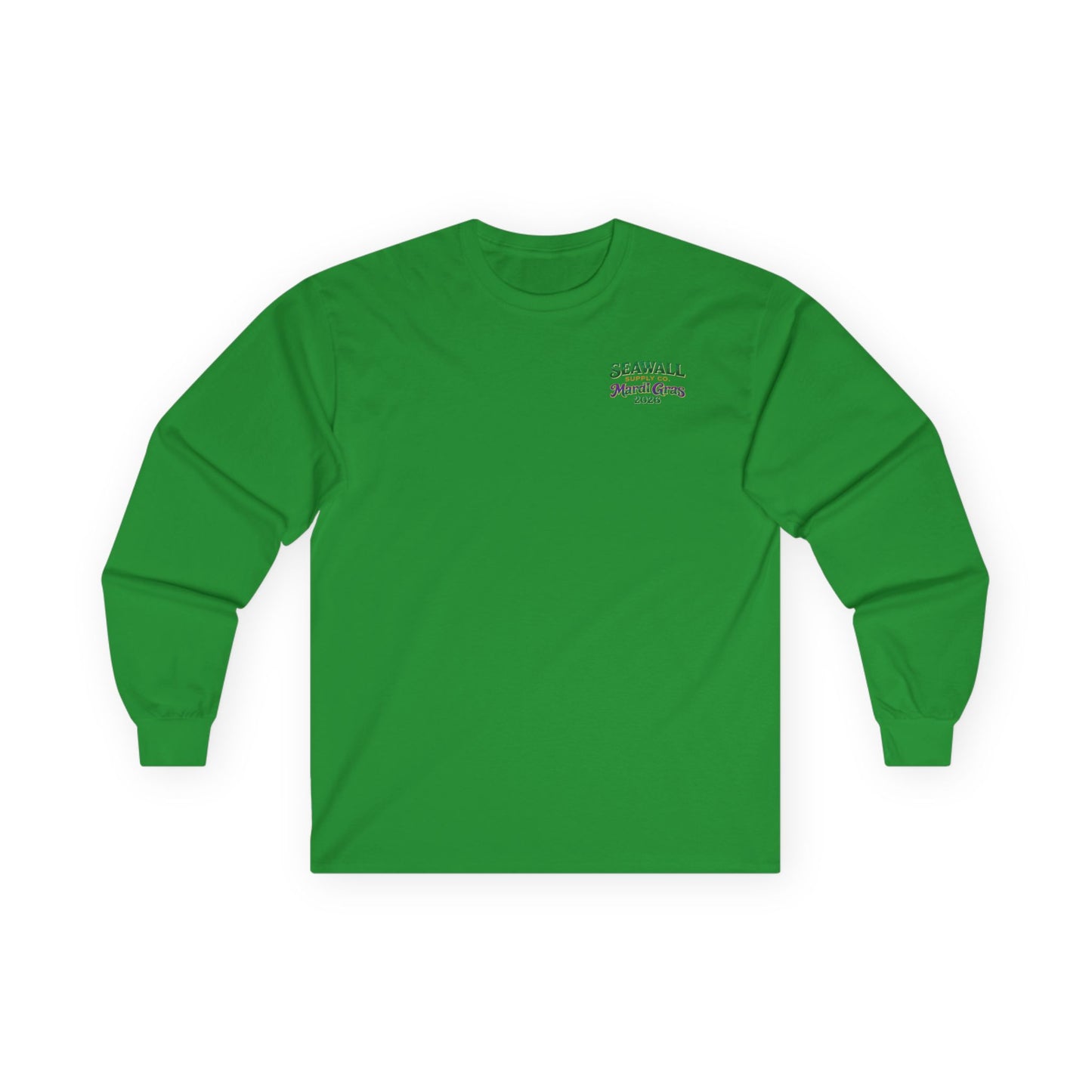 Mardi Gras Seawall Long Sleeve Tee